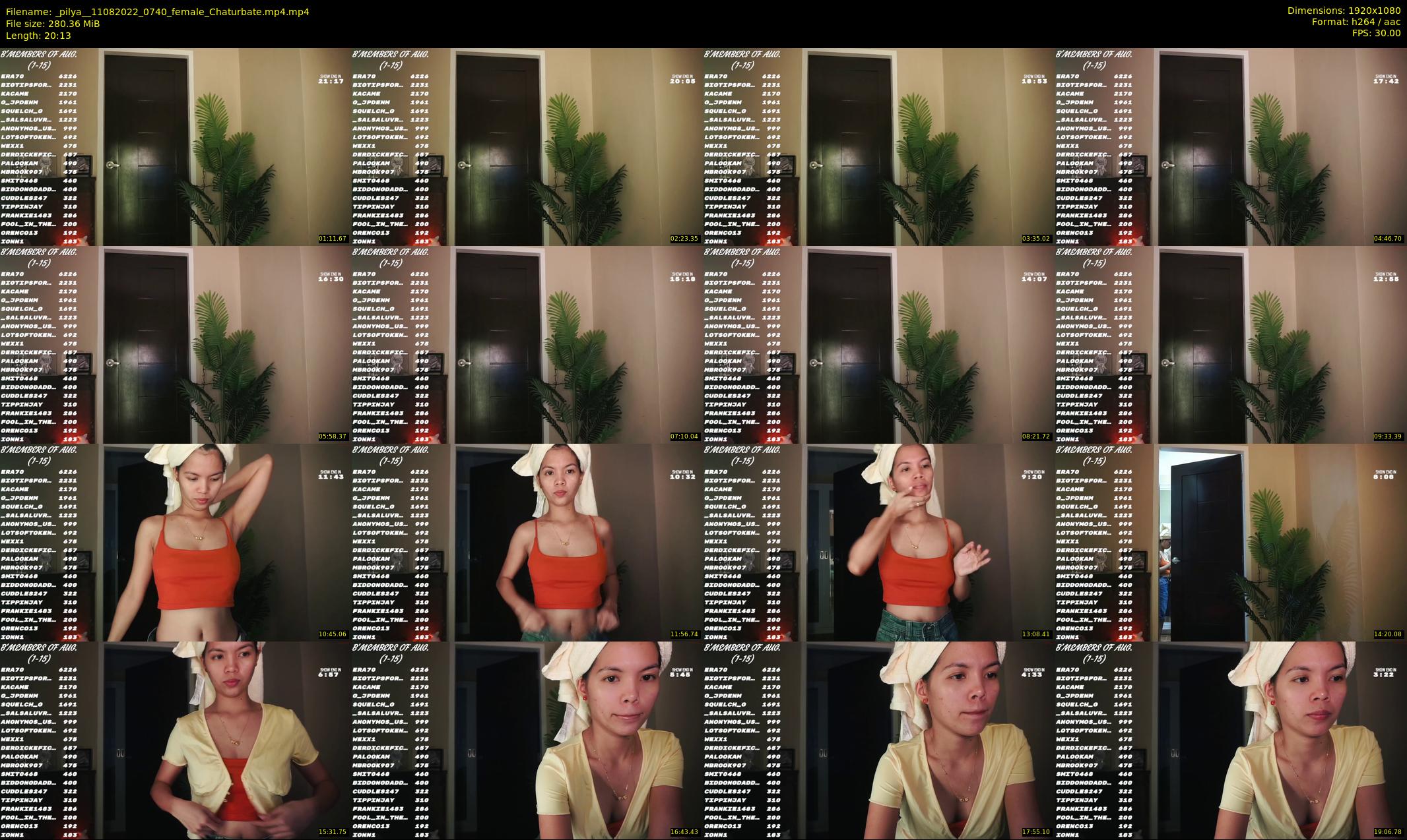 _pilya_ — 21 minute Chaturbate female cam show recording, 1080p, Aug 11, 2022