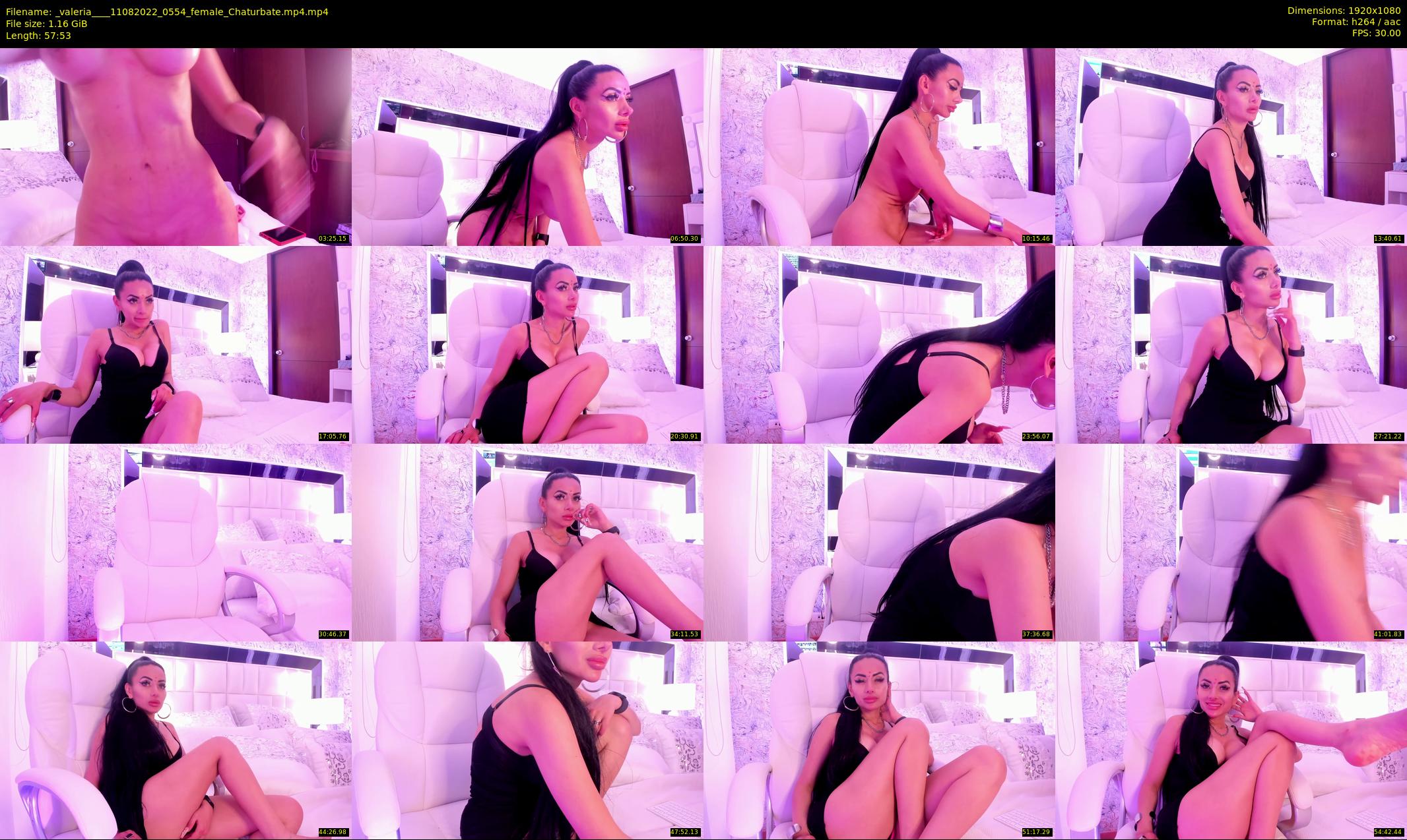 _valeria___ — 58 minute Chaturbate female cam show recording, 1080p, Aug 11, 2022