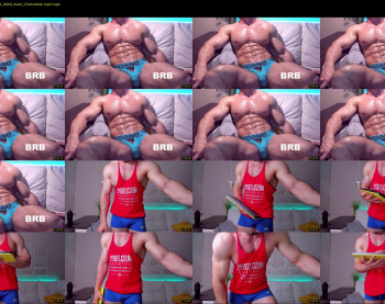 adam_muscle_ — 22 minute Chaturbate male cam show recording, 1080p, Aug 12, 2022