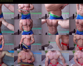 adam_muscle_ — 54 minute Chaturbate male cam show recording, 1080p, Aug 12, 2022