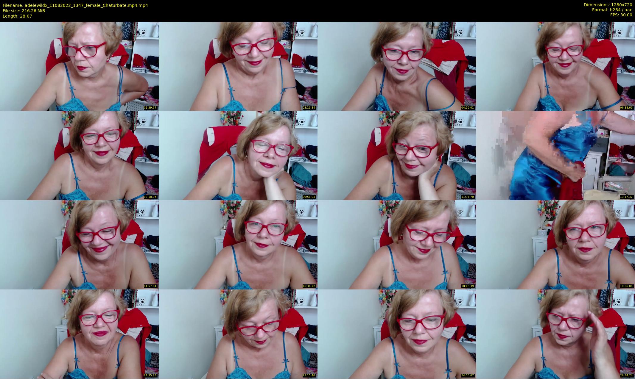 adelewildx — 29 minute Chaturbate female cam show recording, 720p, Aug 11, 2022