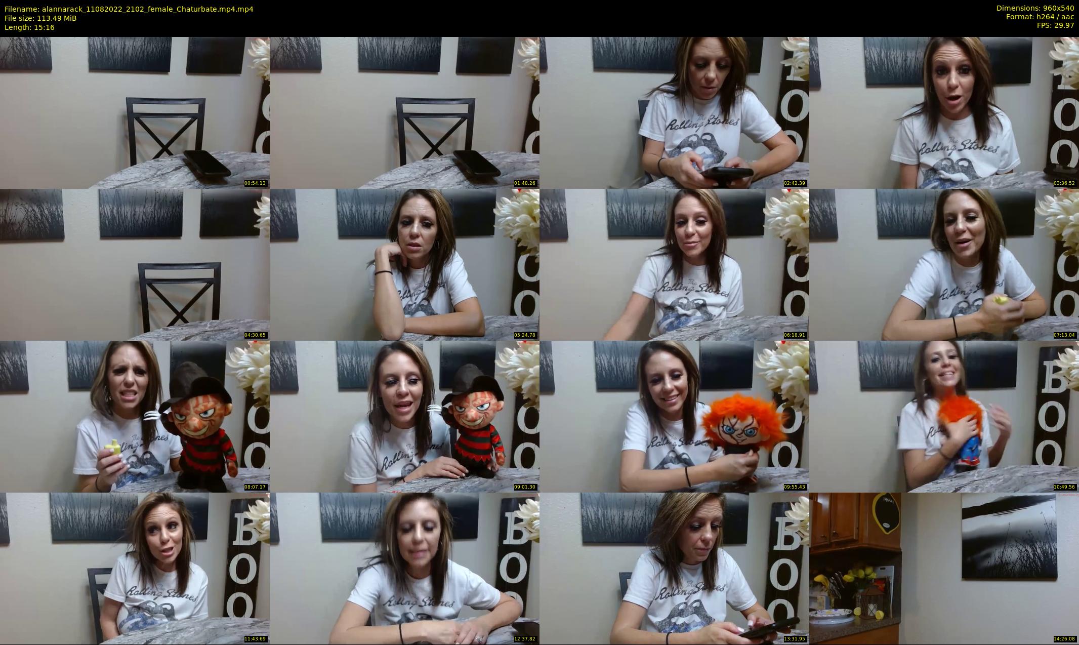 alannarack — 16 minute Chaturbate female cam show recording, 480p, Aug 11, 2022