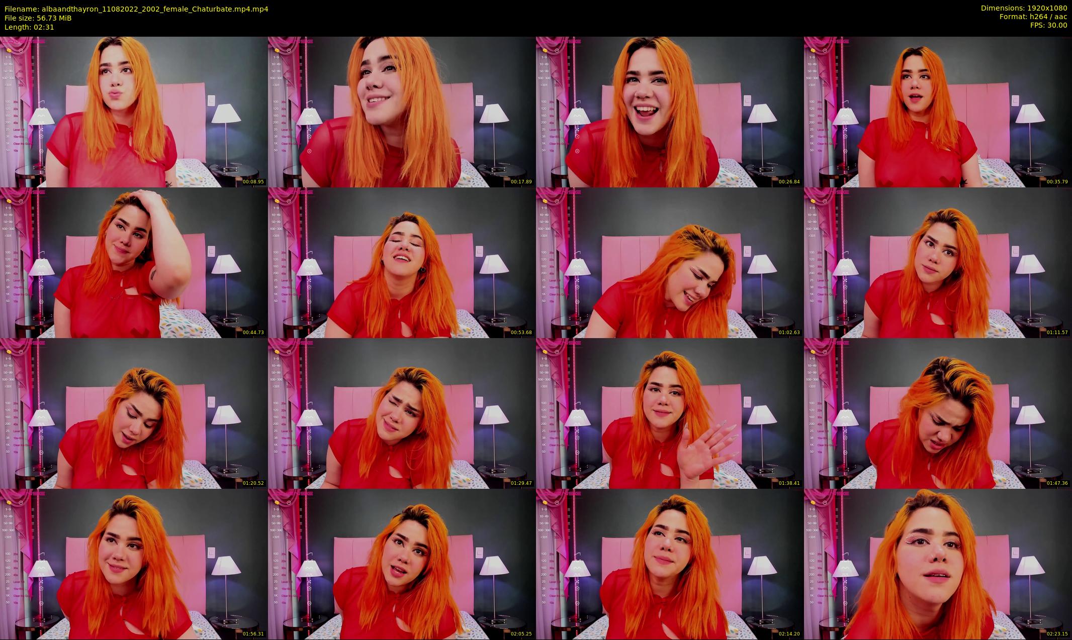 albaandthayron — 3 minute Chaturbate couple cam show recording, 1080p, Aug 11, 2022