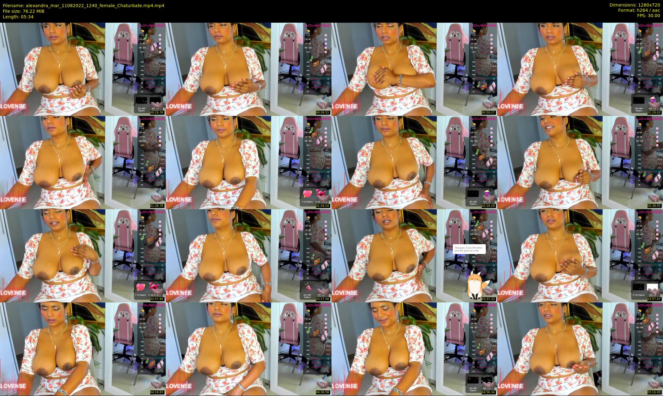 alexandra_mar — 6 minute Chaturbate female cam show recording, 720p, Aug 11, 2022