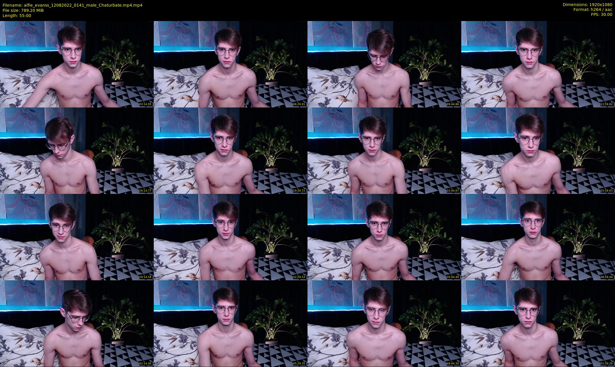 alfie_evanss — 55 minute Chaturbate male cam show recording, 1080p, Aug 12, 2022