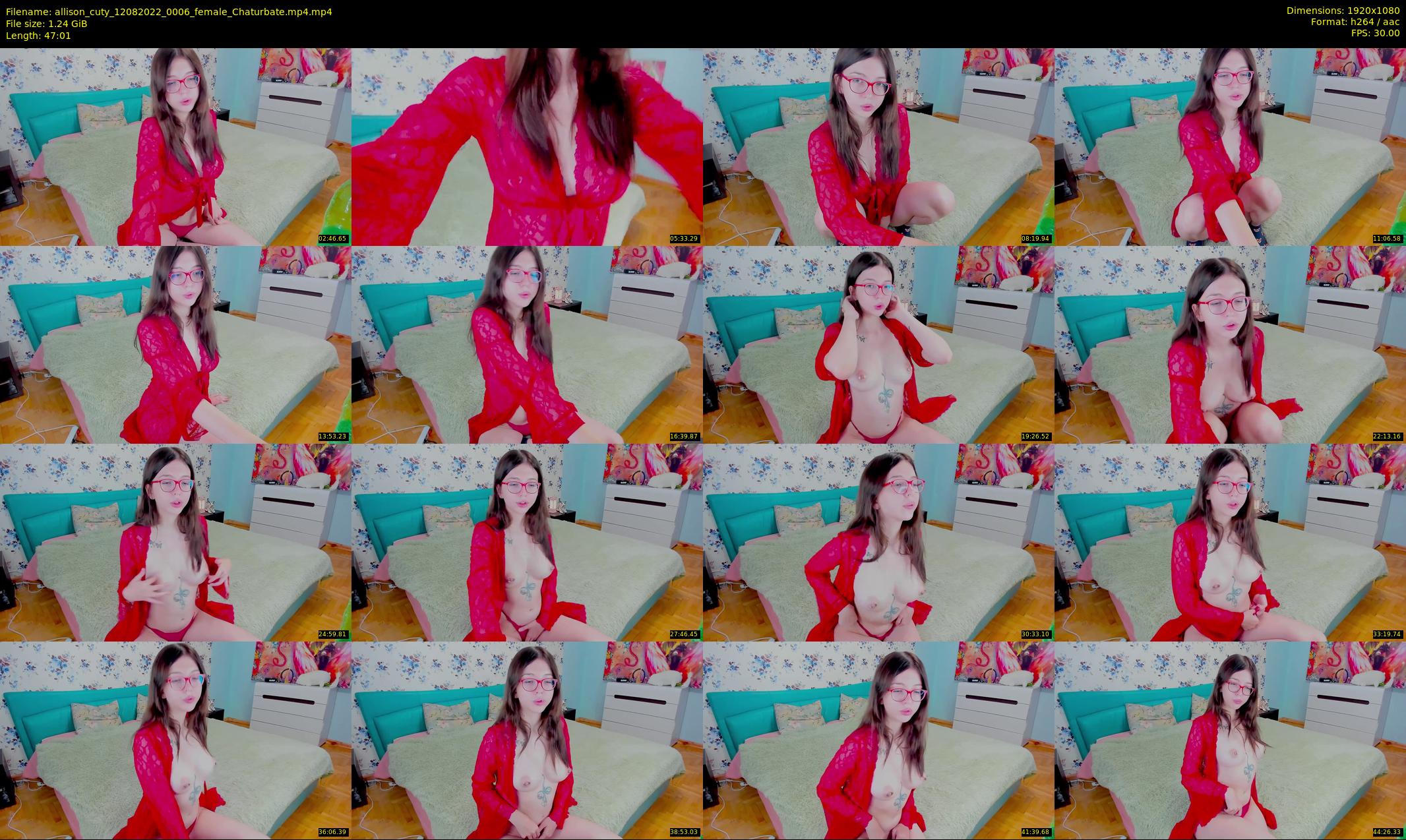 allison_cuty — 48 minute Chaturbate female cam show recording, 1080p, Aug 12, 2022
