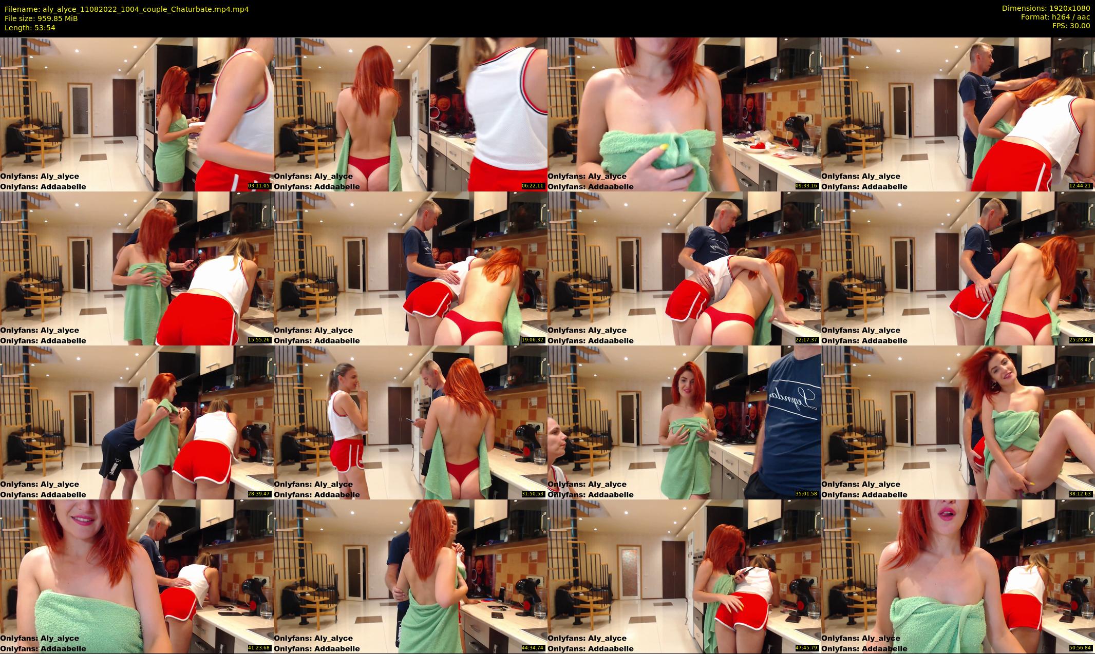aly_alyce — 54 minute Chaturbate female cam show recording, 1080p, Aug 11, 2022