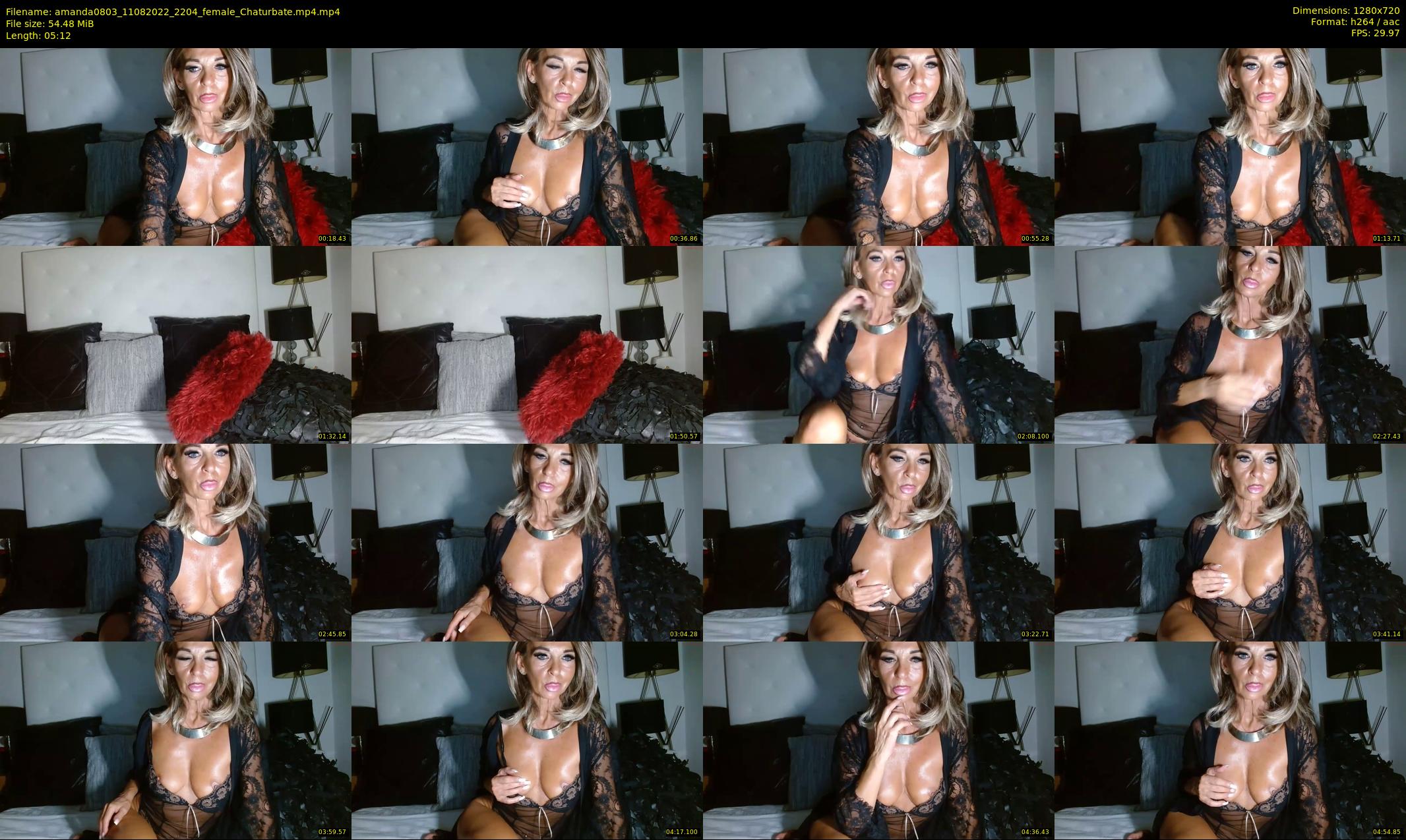 amanda0803 — 6 minute Chaturbate female cam show recording, 720p, Aug 11, 2022