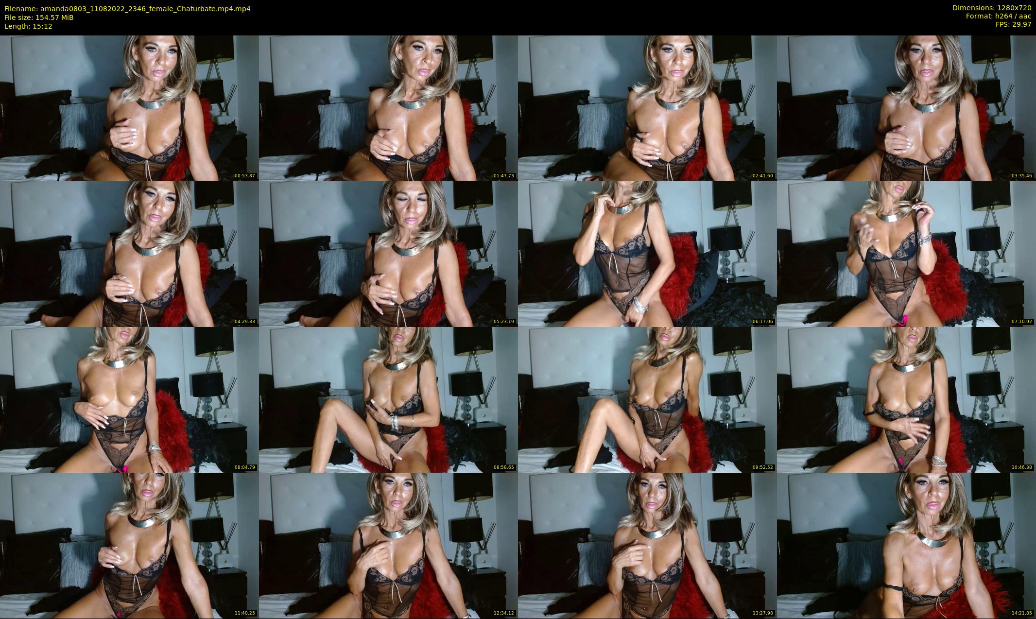 amanda0803 — 16 minute Chaturbate female cam show recording, 720p, Aug 11, 2022
