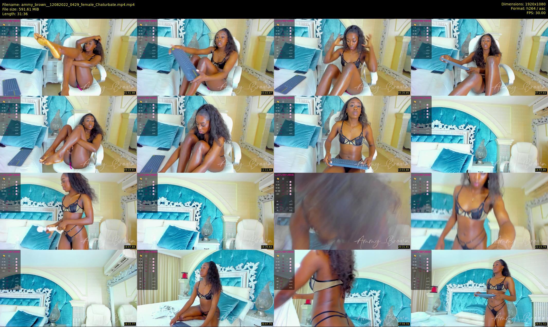 ammy_brown_ — 32 minute Chaturbate female cam show recording, 1080p, Aug 12, 2022