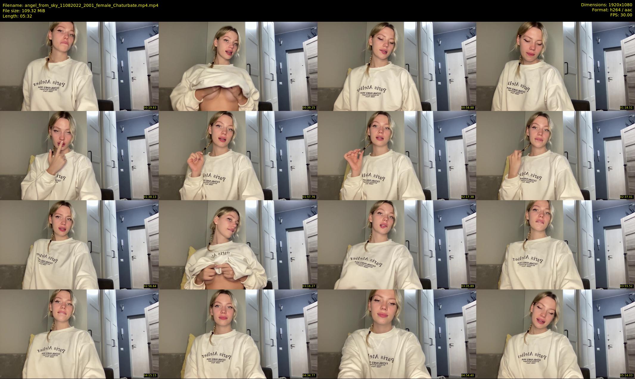 angel_from_sky — 6 minute Chaturbate female cam show recording, 1080p, Aug 11, 2022