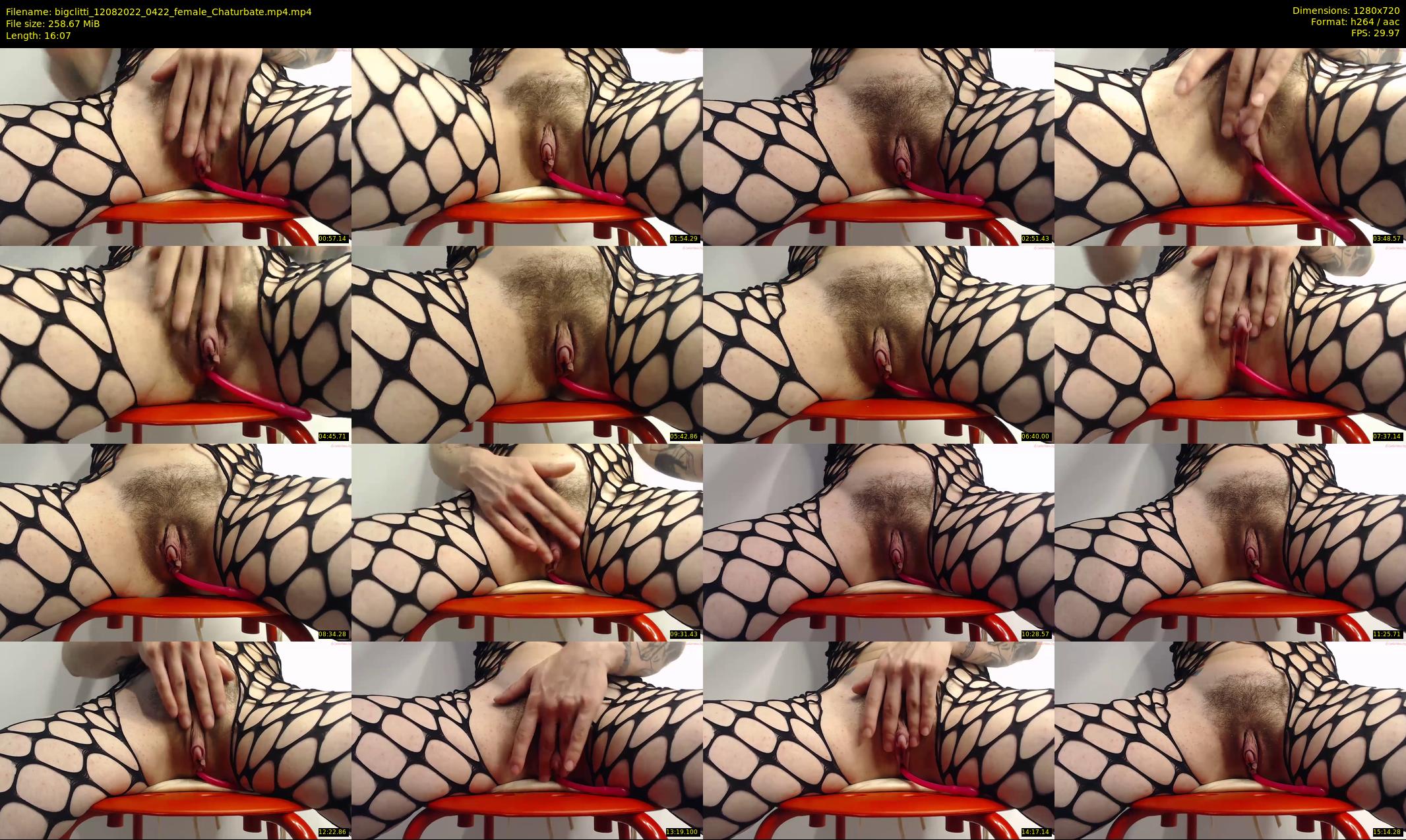 bigclitti — 17 minute Chaturbate female cam show recording, 720p, Aug 12, 2022