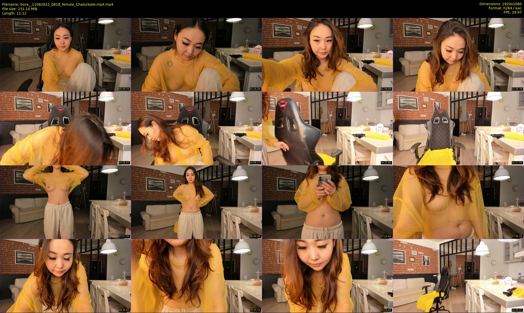 bora_ — 12 minute Chaturbate female cam show recording, 1080p, Aug 11, 2022