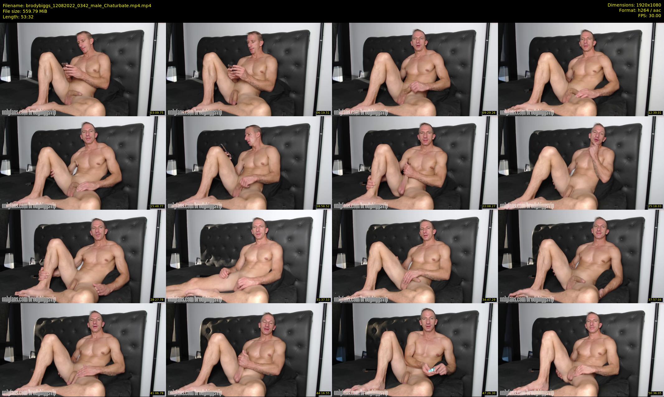 brodybiggs — 54 minute Chaturbate male cam show recording, 1080p, Aug 12, 2022