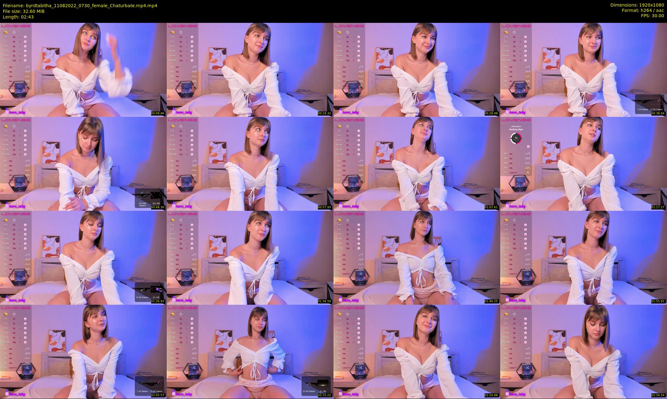 byrdtabitha — 3 minute Chaturbate female cam show recording, 1080p, Aug 11, 2022