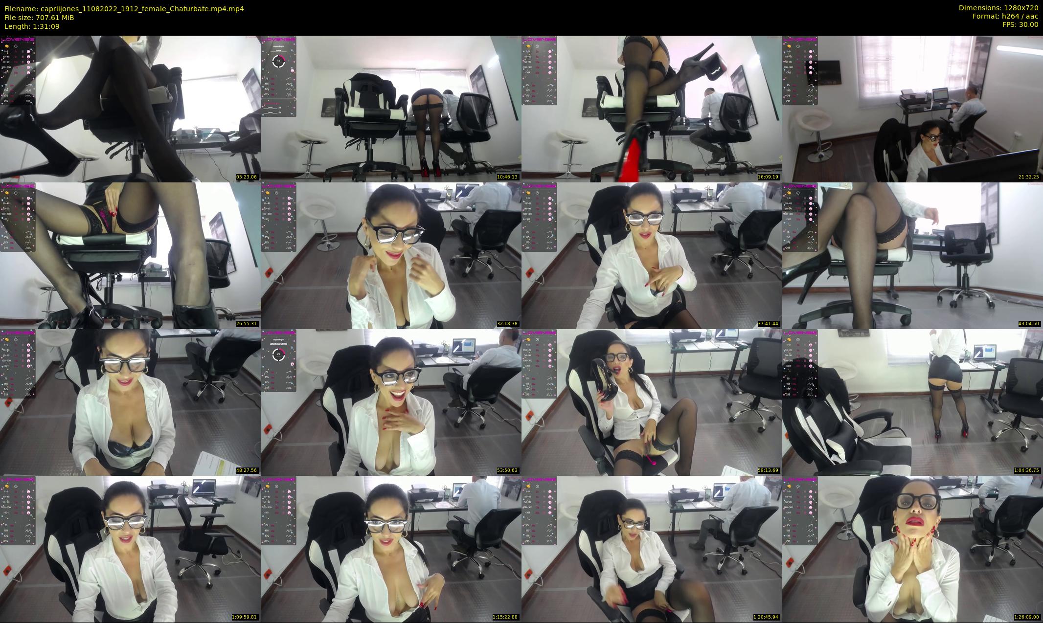 capriijones — 92 minute Chaturbate female cam show recording, 720p, Aug 11, 2022