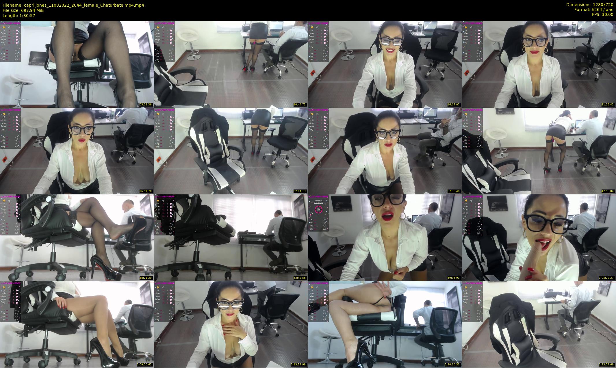 capriijones — 91 minute Chaturbate female cam show recording, 720p, Aug 11, 2022