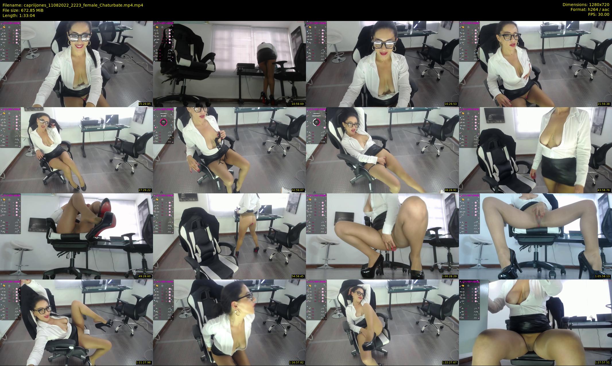 capriijones — 94 minute Chaturbate female cam show recording, 720p, Aug 11, 2022