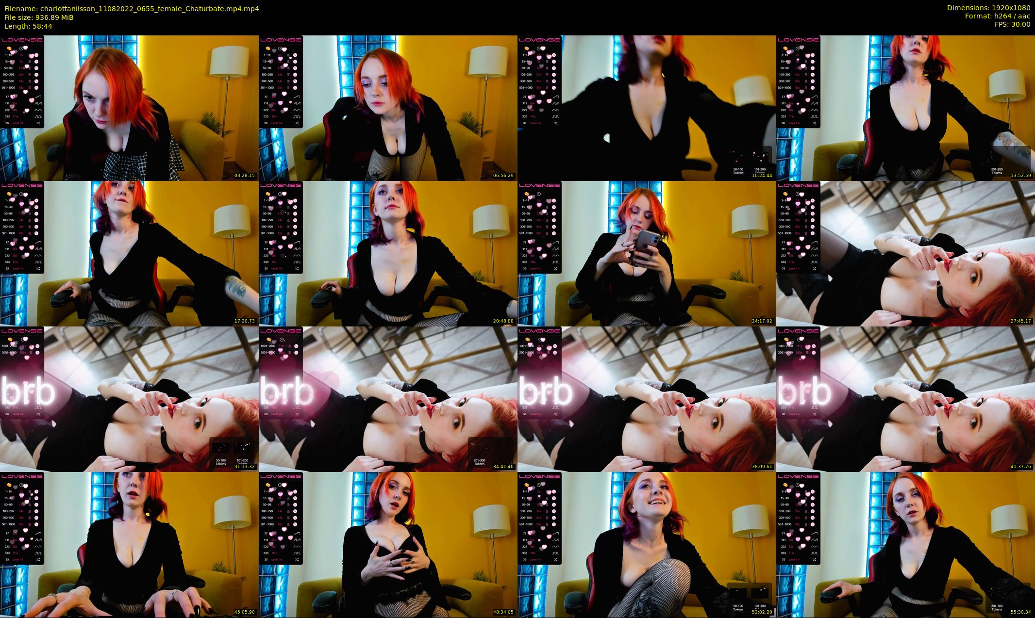 charlottanilsson — 59 minute Chaturbate female cam show recording, 1080p, Aug 11, 2022