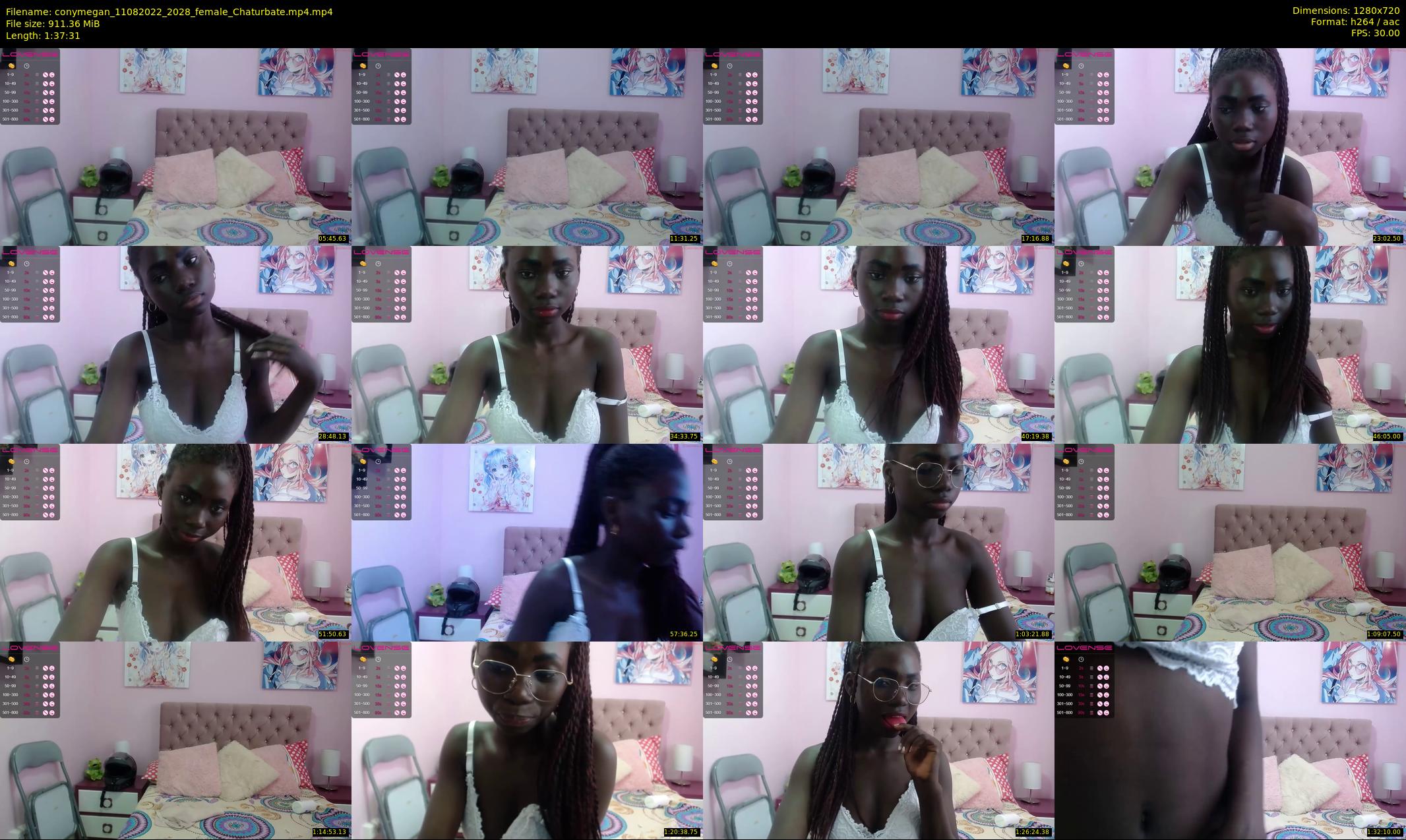 conymegan — 98 minute Chaturbate female cam show recording, 720p, Aug 11, 2022