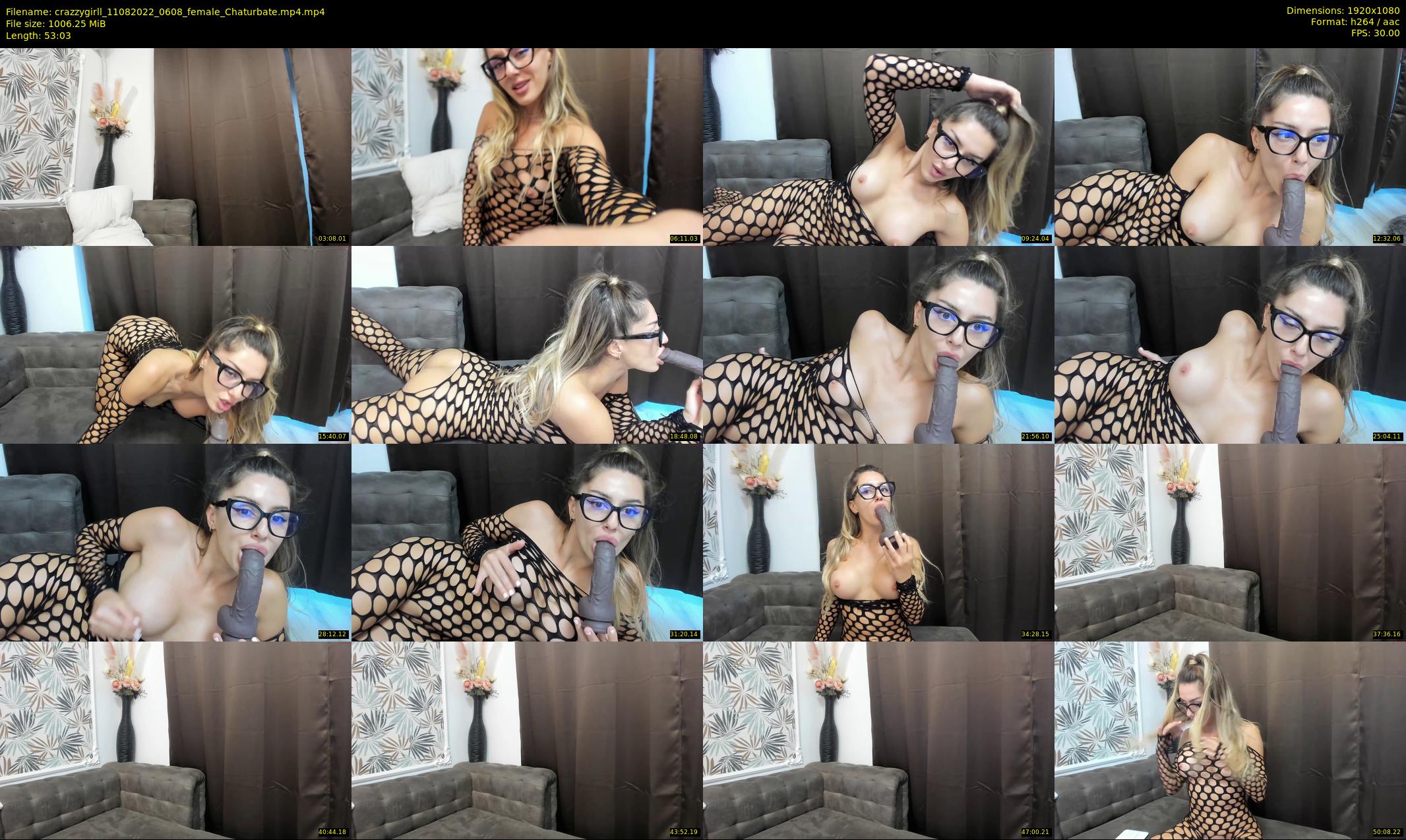 crazzygirll — 54 minute Chaturbate female cam show recording, 1080p, Aug 11, 2022