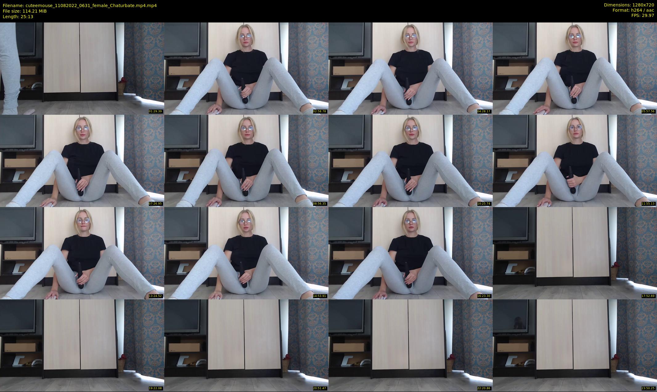 cuteemouse — 26 minute Chaturbate female cam show recording, 720p, Aug 11, 2022