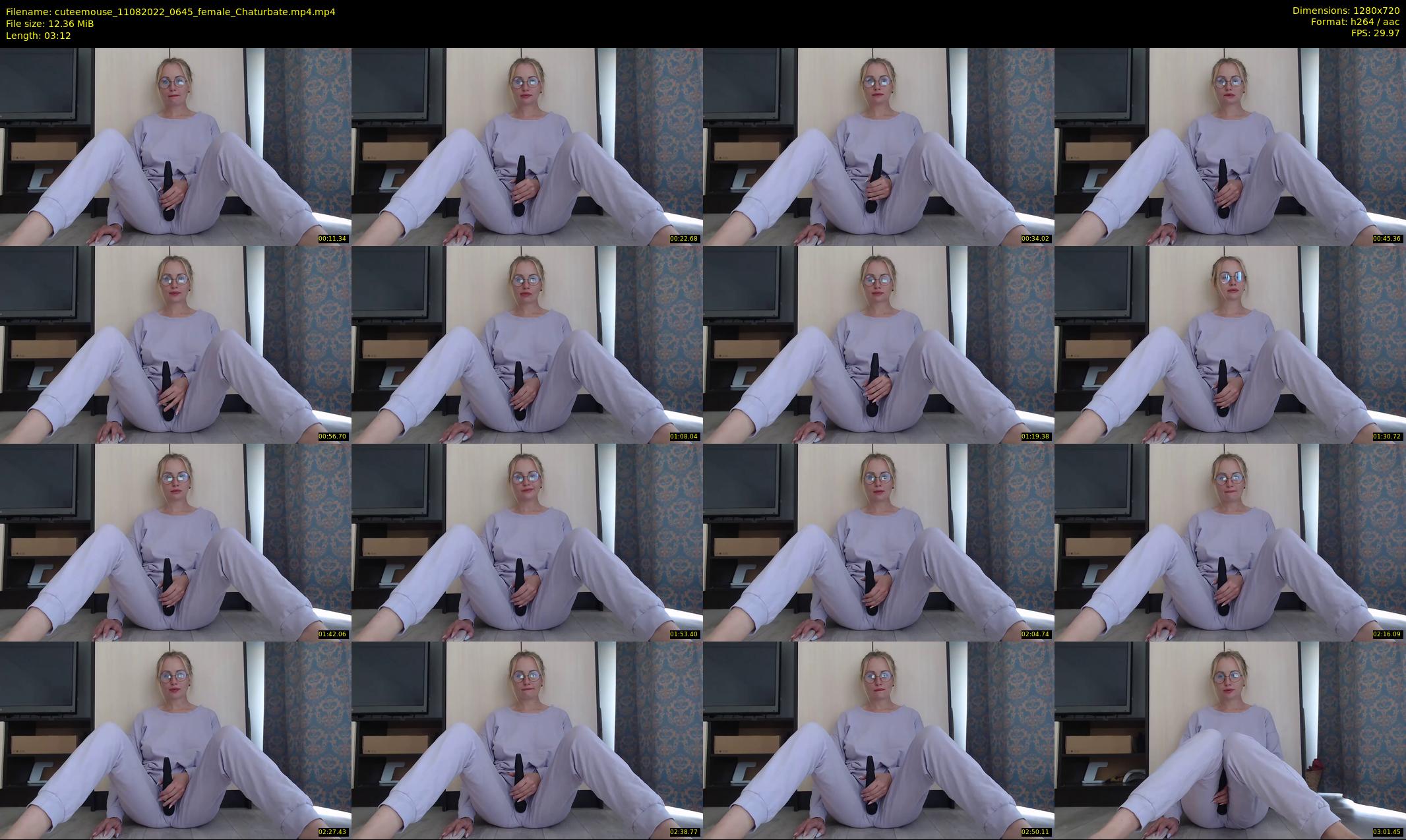 cuteemouse — 4 minute Chaturbate female cam show recording, 720p, Aug 11, 2022