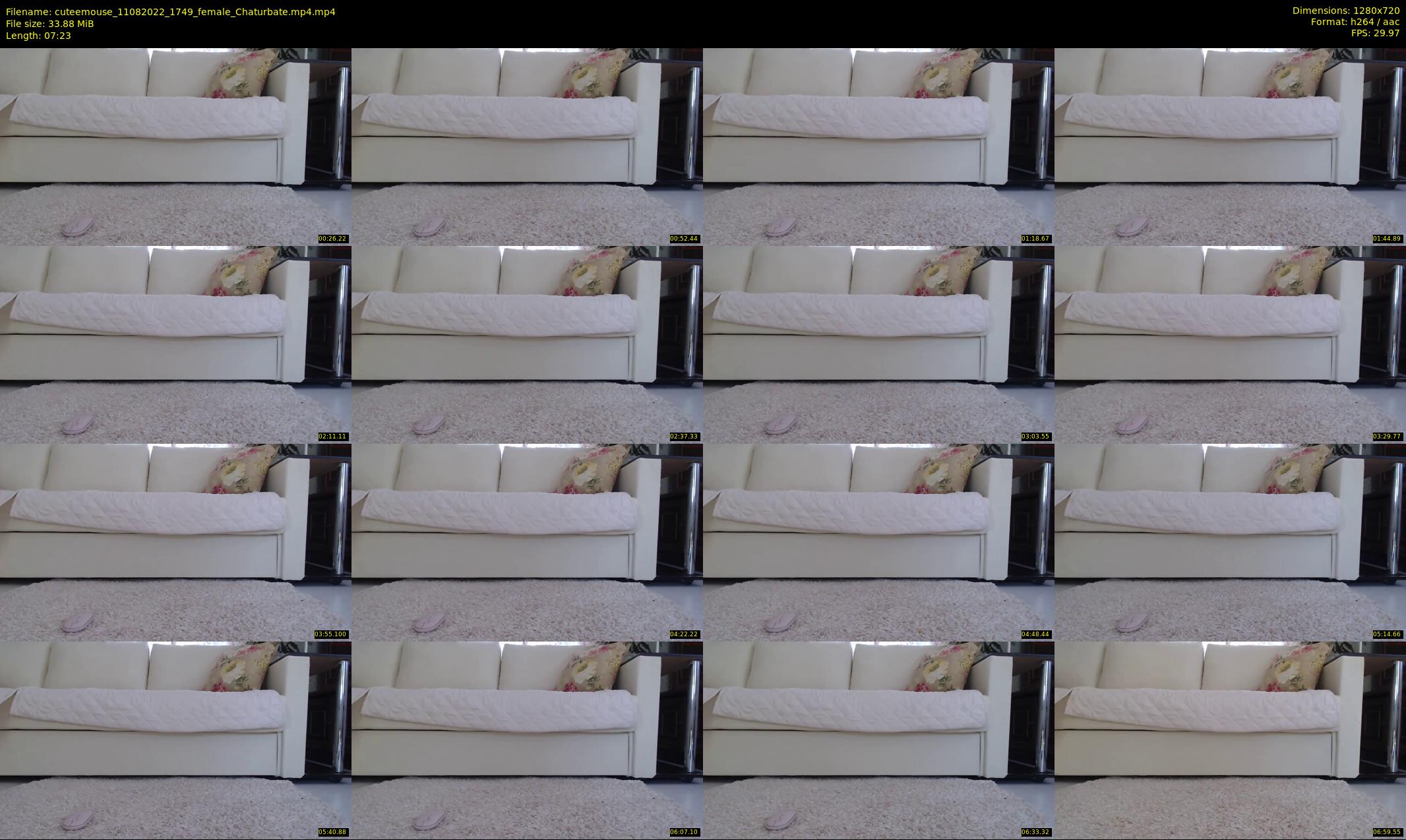 cuteemouse — 8 minute Chaturbate female cam show recording, 720p, Aug 11, 2022