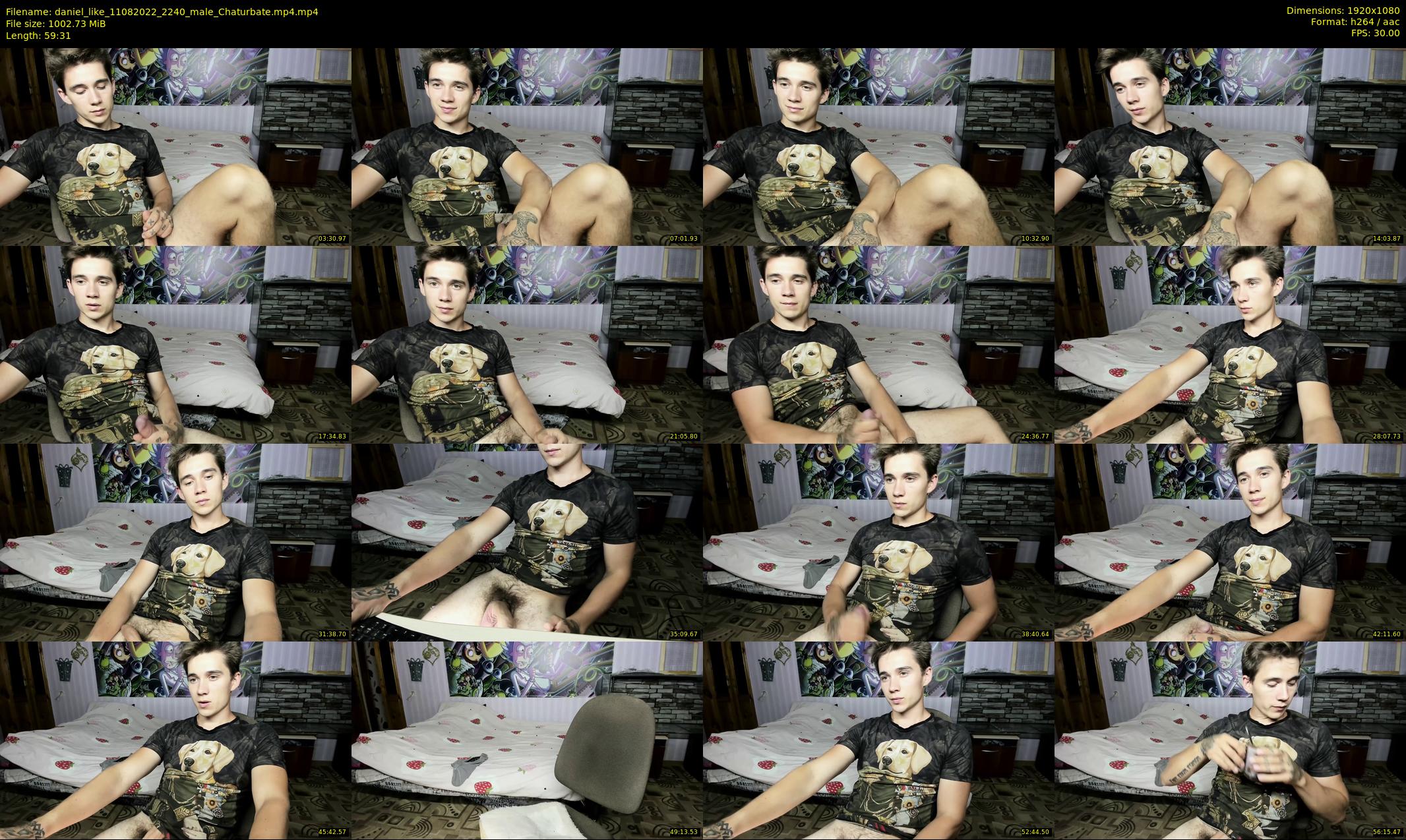 daniel_like — 60 minute Chaturbate male cam show recording, 1080p, Aug 11, 2022