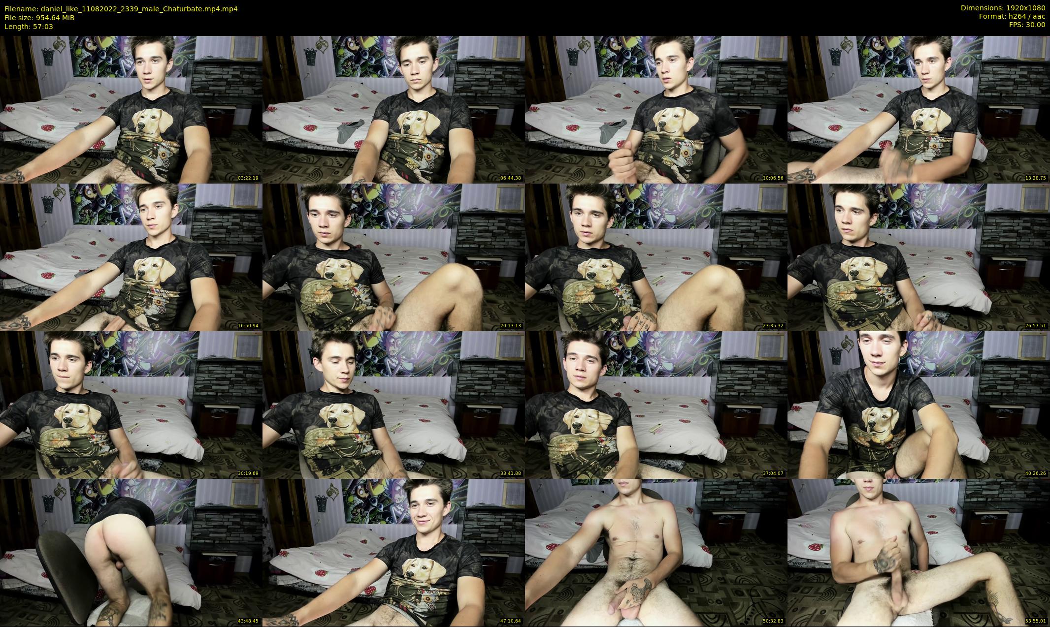 daniel_like — 58 minute Chaturbate male cam show recording, 1080p, Aug 11, 2022
