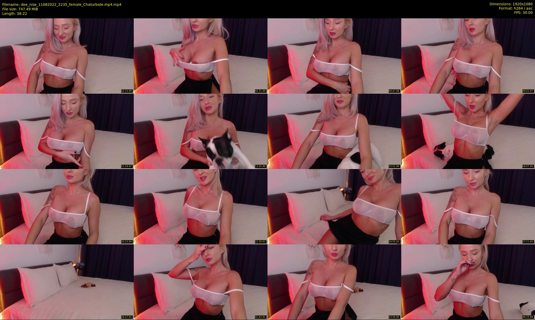dee_nise — 39 minute Chaturbate female cam show recording, 1080p, Aug 11, 2022