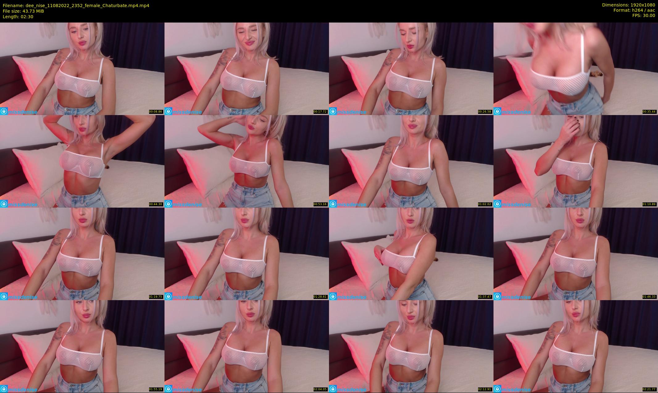 dee_nise — 3 minute Chaturbate female cam show recording, 1080p, Aug 11, 2022