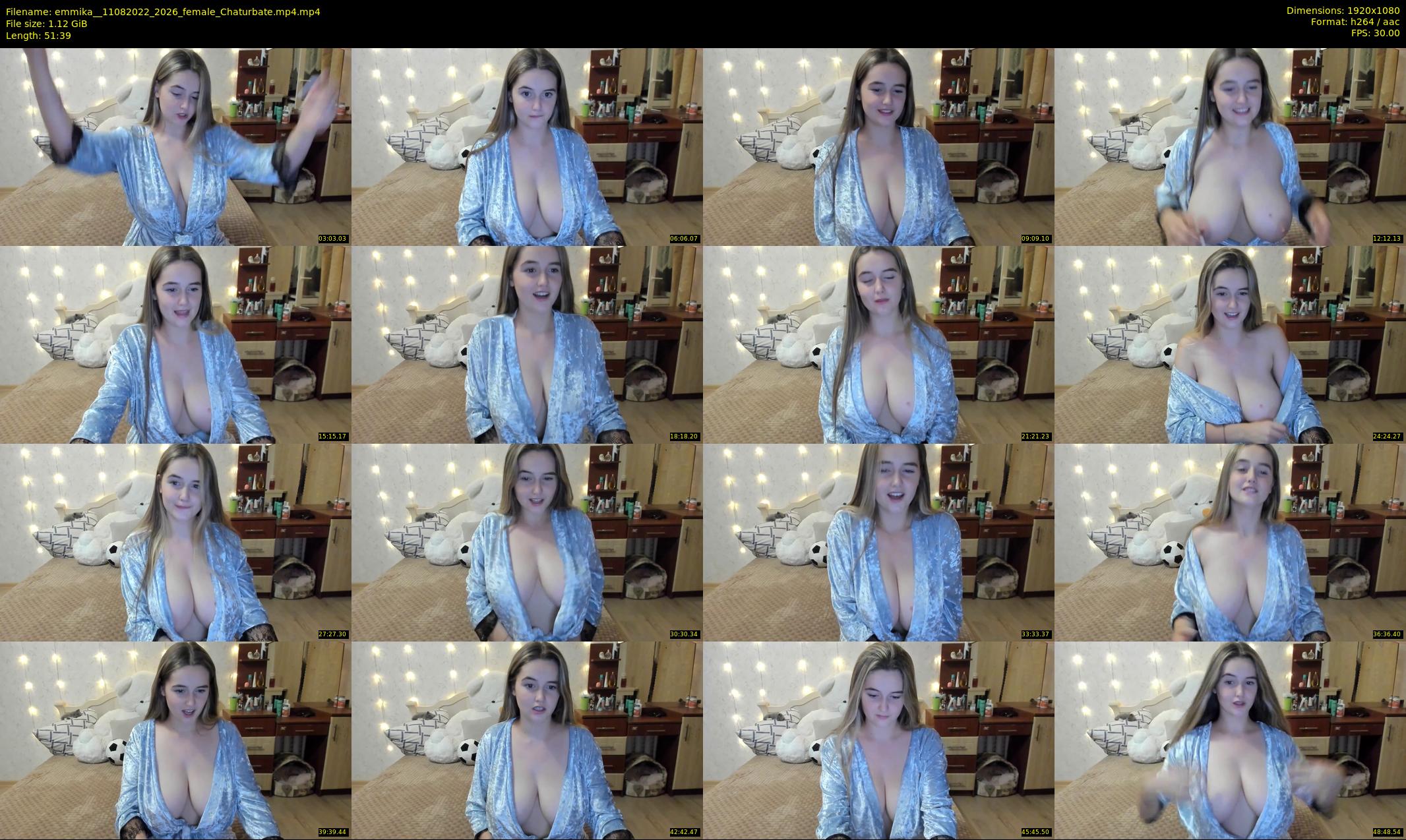 emmika_ — 52 minute Chaturbate female cam show recording, 1080p, Aug 11, 2022