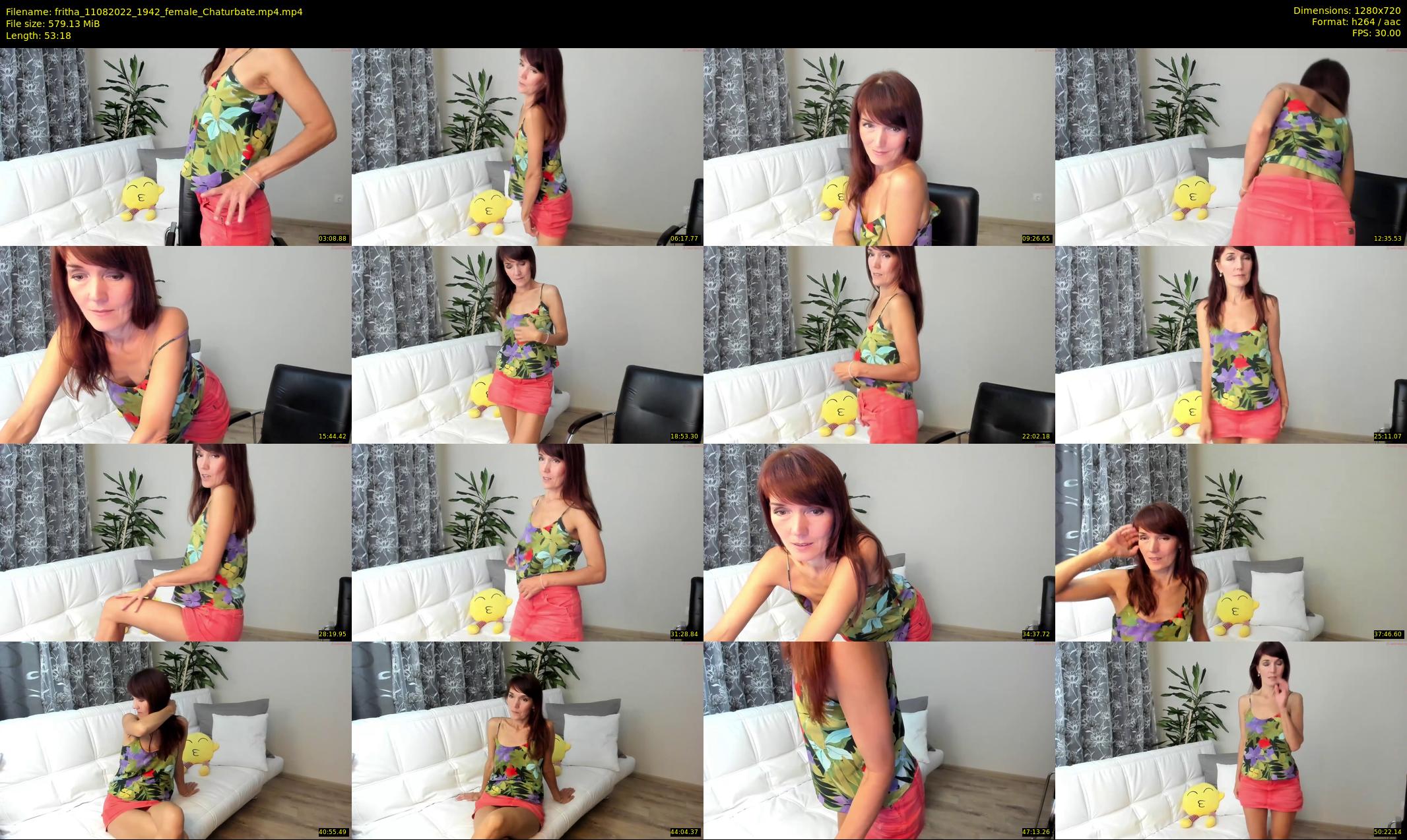 fritha — 54 minute Chaturbate female cam show recording, 720p, Aug 11, 2022