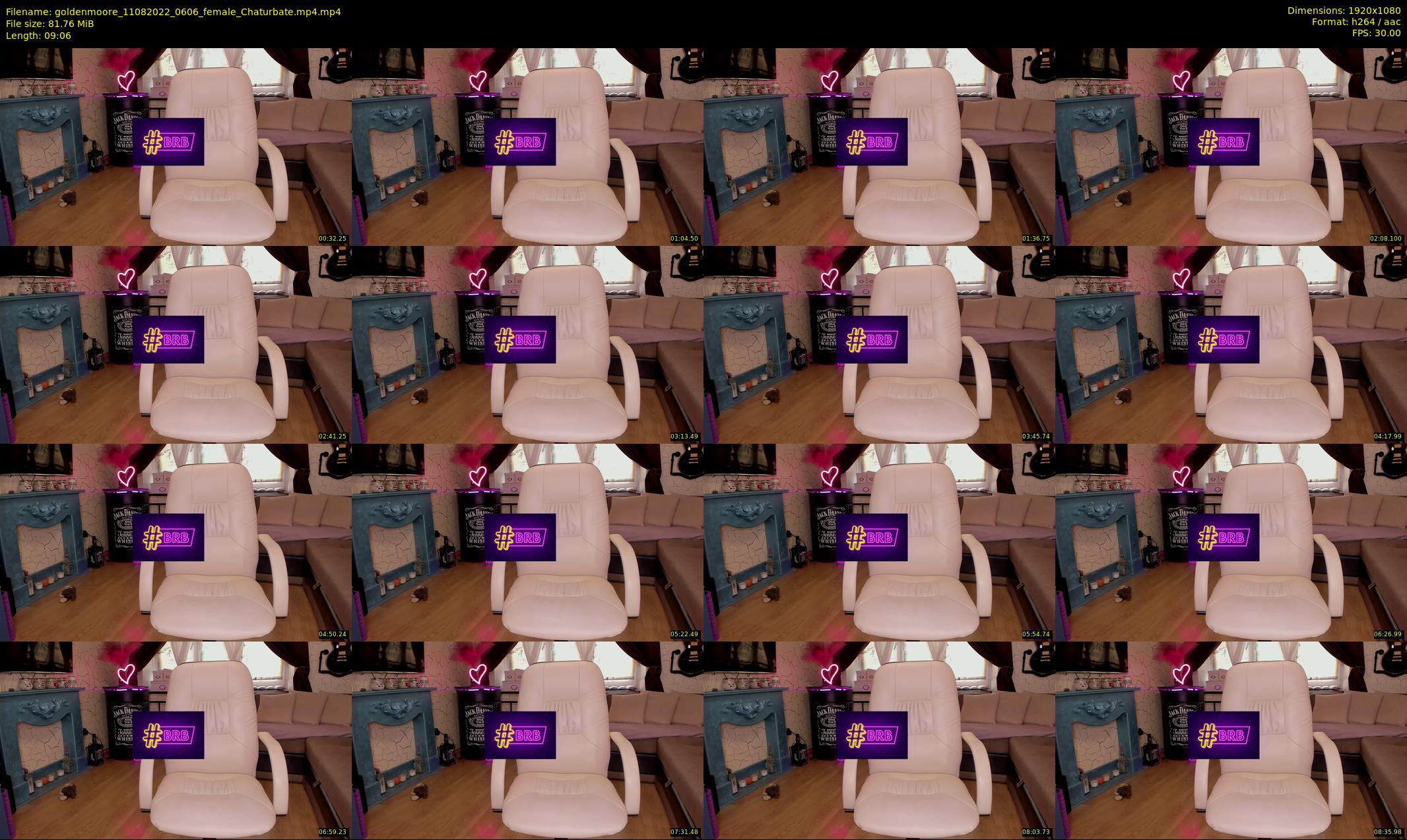 goldenmoore — 10 minute Chaturbate female cam show recording, 1080p, Aug 11, 2022