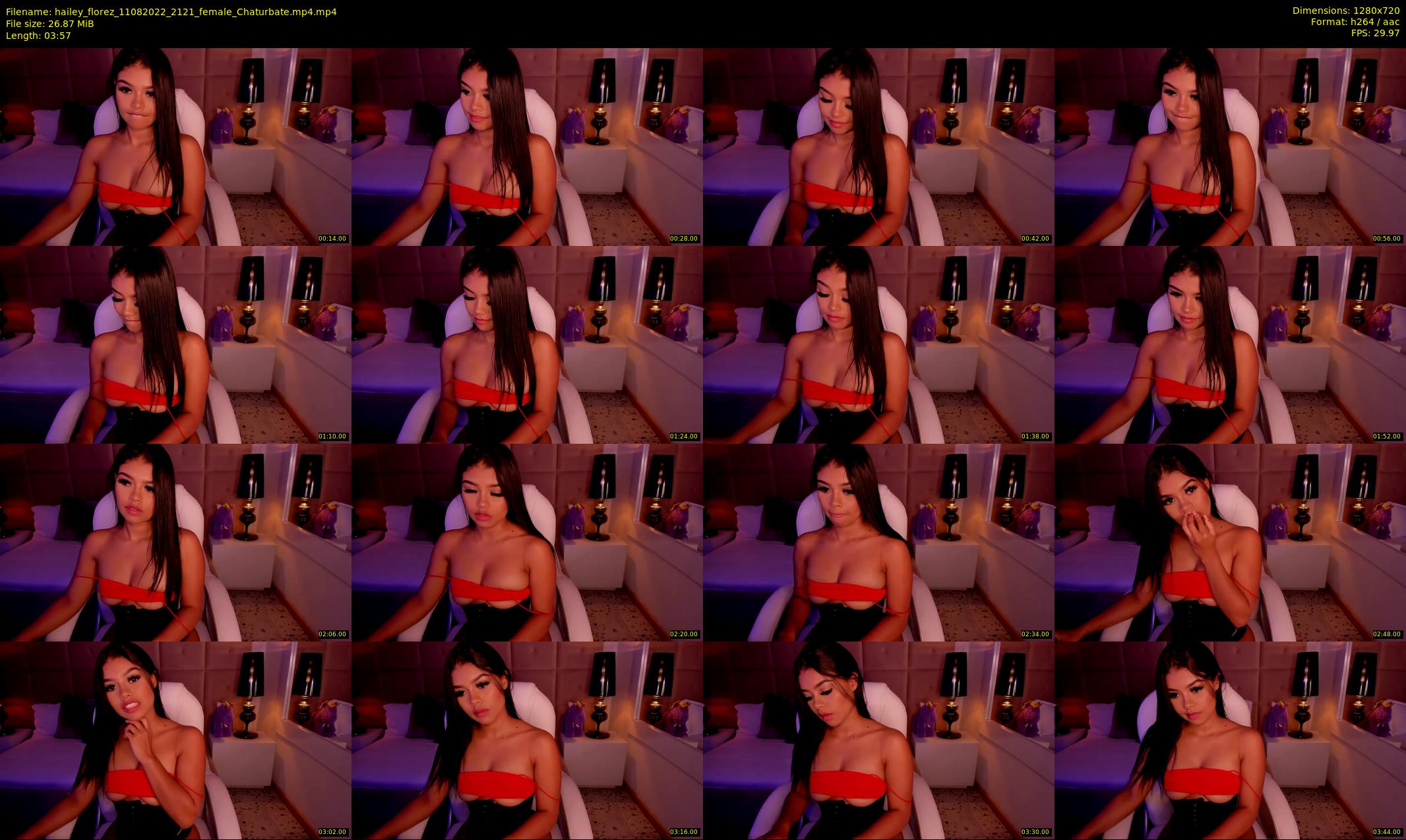 hailey_florez — 4 minute Chaturbate female cam show recording, 720p, Aug 11, 2022