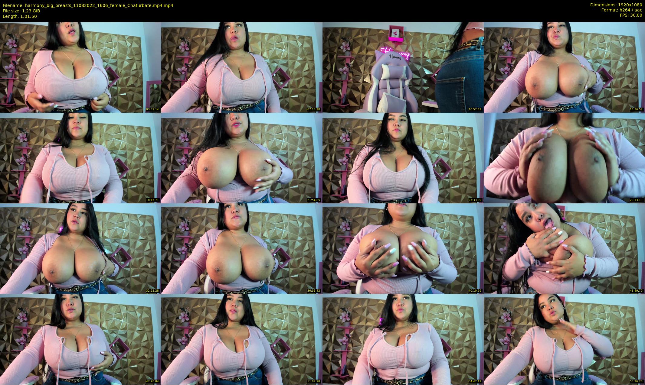 harmony_big_breasts — 62 minute Chaturbate female cam show recording, 1080p, Aug 11, 2022
