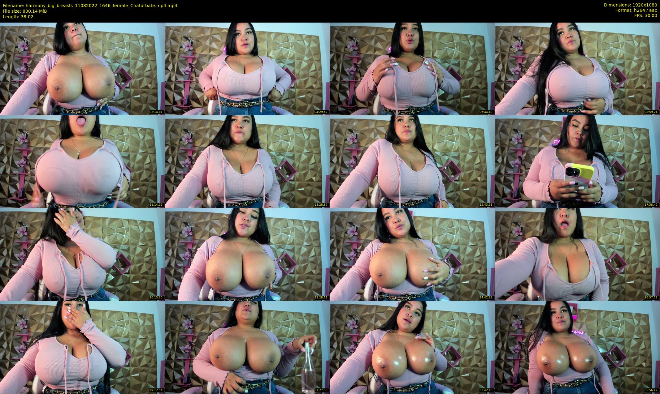 harmony_big_breasts — 39 minute Chaturbate female cam show recording, 1080p, Aug 11, 2022