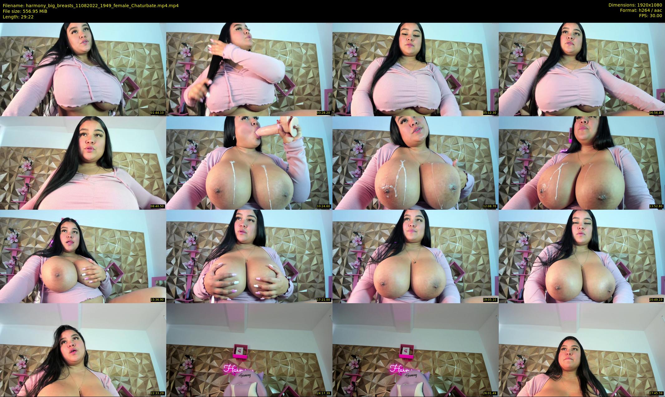 harmony_big_breasts — 30 minute Chaturbate female cam show recording, 1080p, Aug 11, 2022