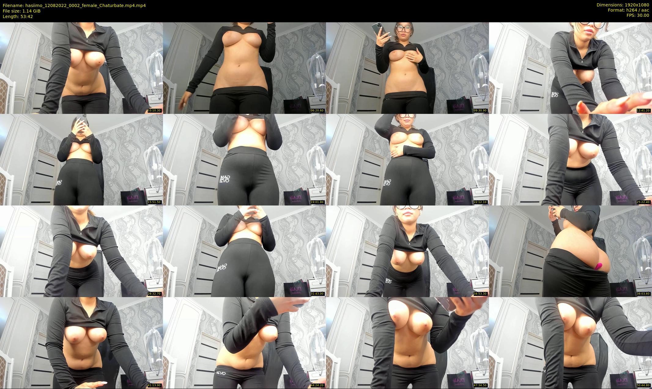hasiimo — 54 minute Chaturbate female cam show recording, 1080p, Aug 12, 2022