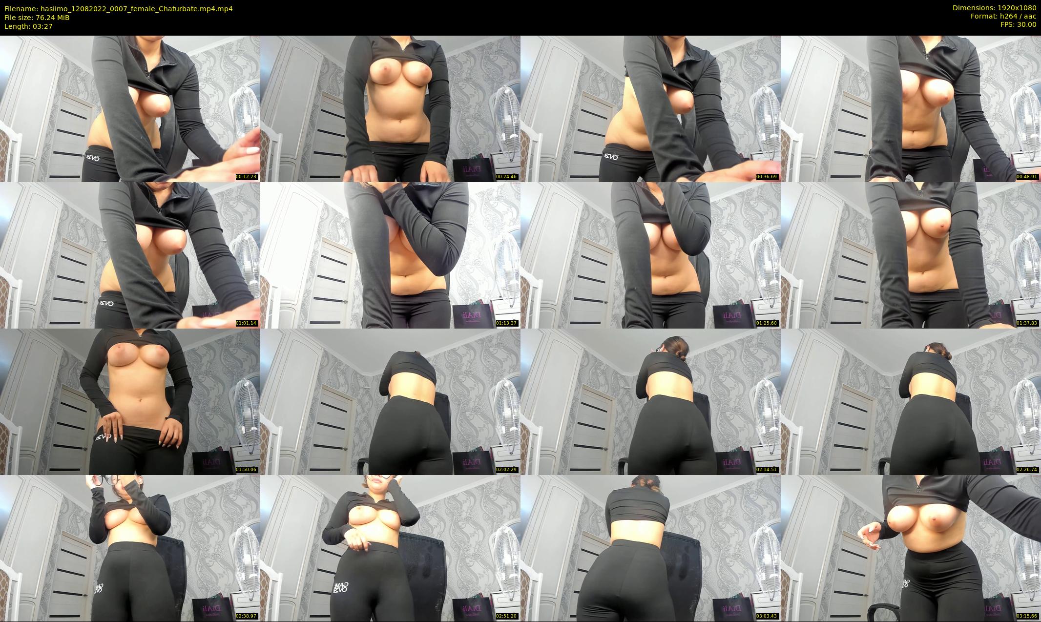 hasiimo — 4 minute Chaturbate female cam show recording, 1080p, Aug 12, 2022