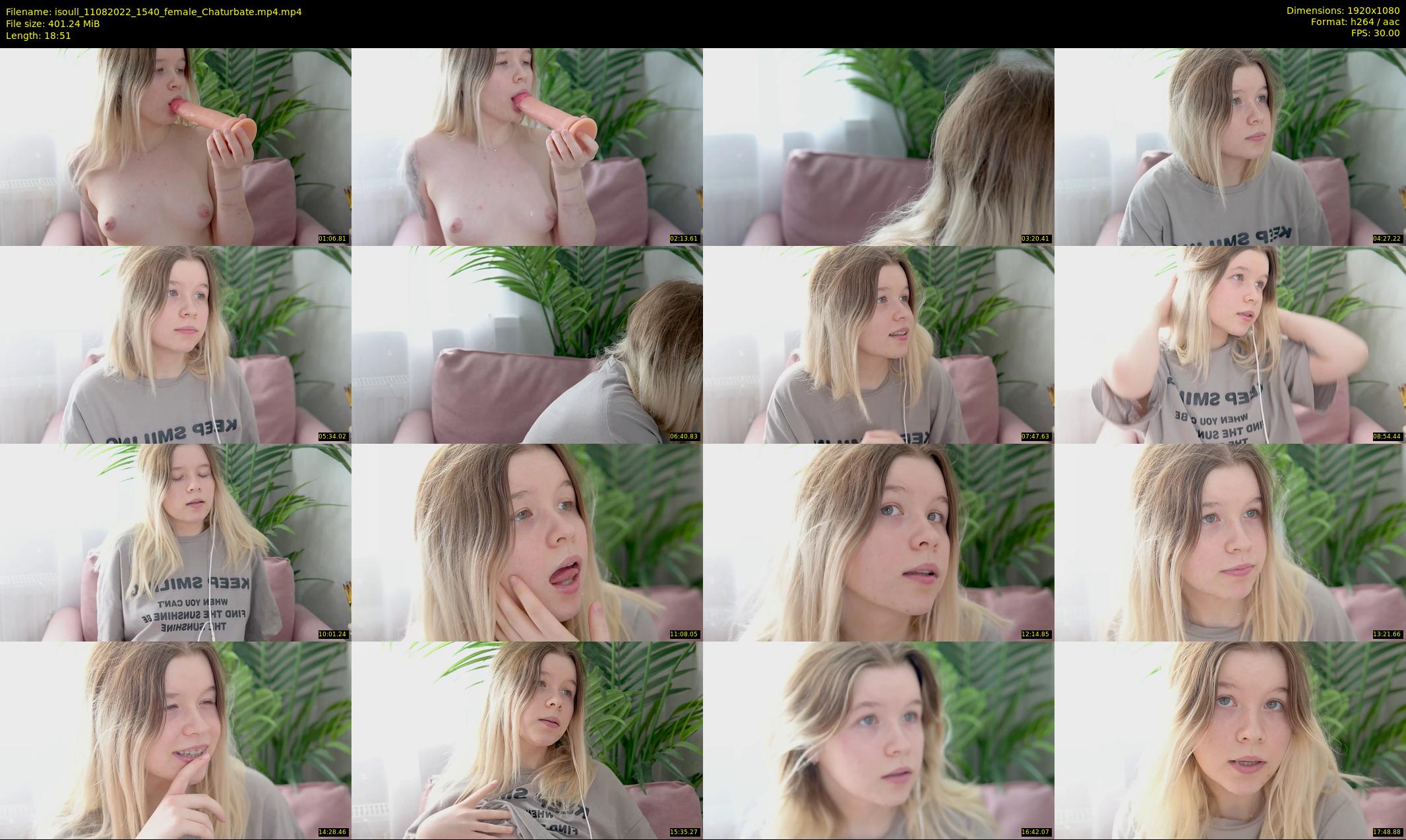 isoull — 19 minute Chaturbate female cam show recording, 1080p, Aug 11, 2022