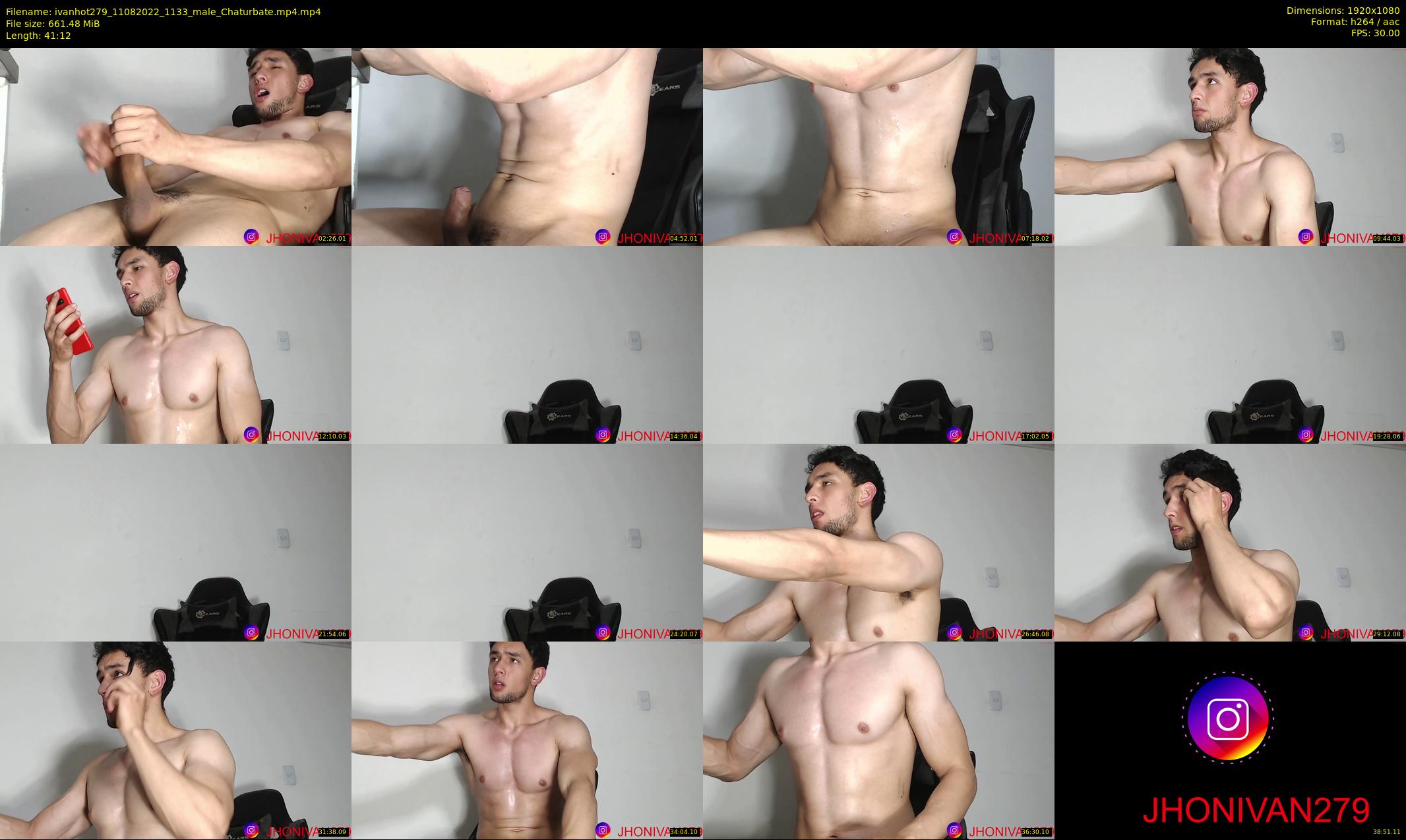 ivanhot279 — 42 minute Chaturbate male cam show recording, 1080p, Aug 11, 2022