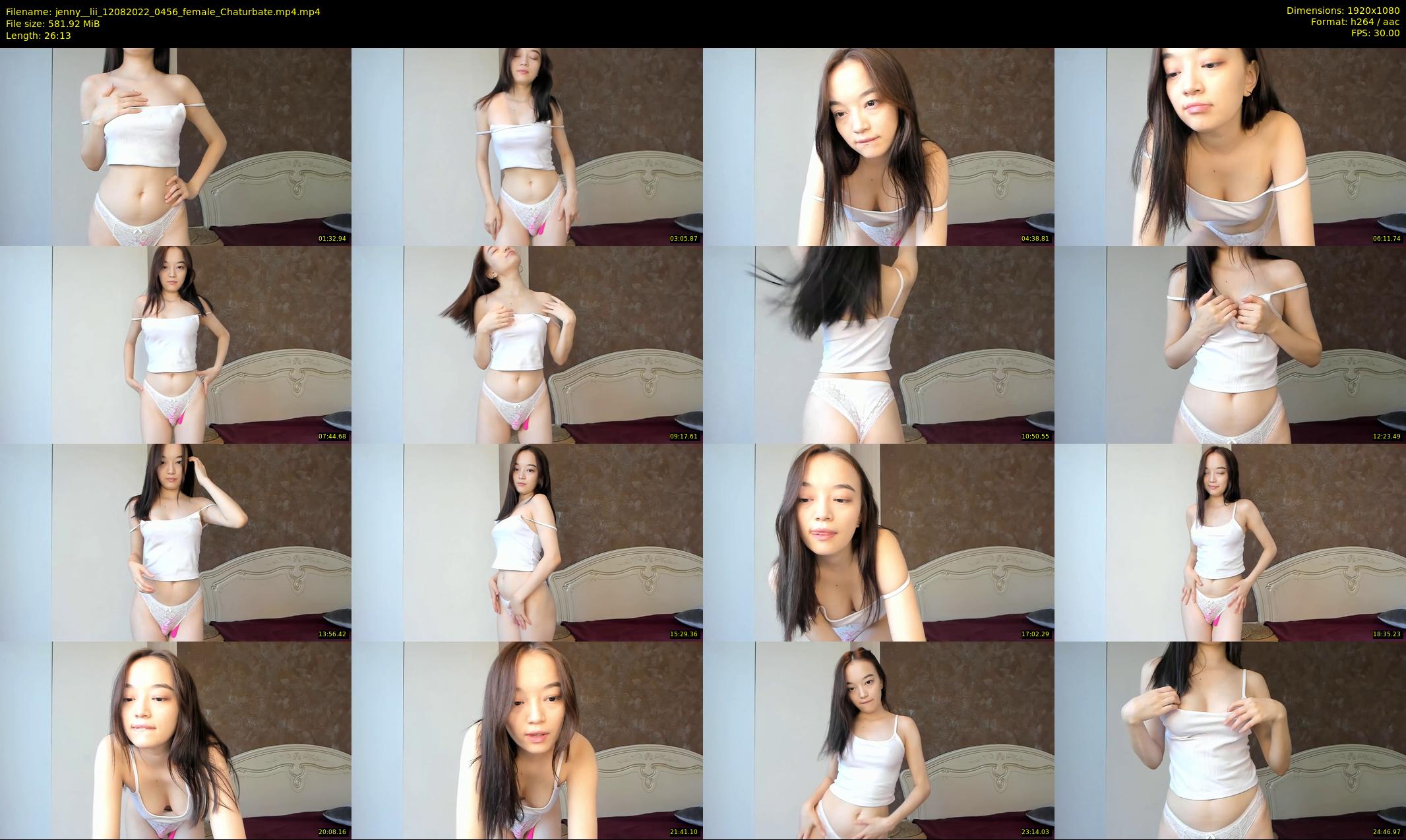 jenny__lii — 27 minute Chaturbate female cam show recording, 1080p, Aug 12, 2022
