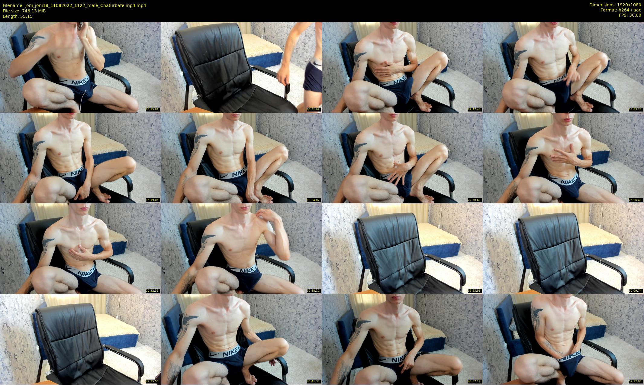 joni_joni18 — 56 minute Chaturbate male cam show recording, 1080p, Aug 11, 2022