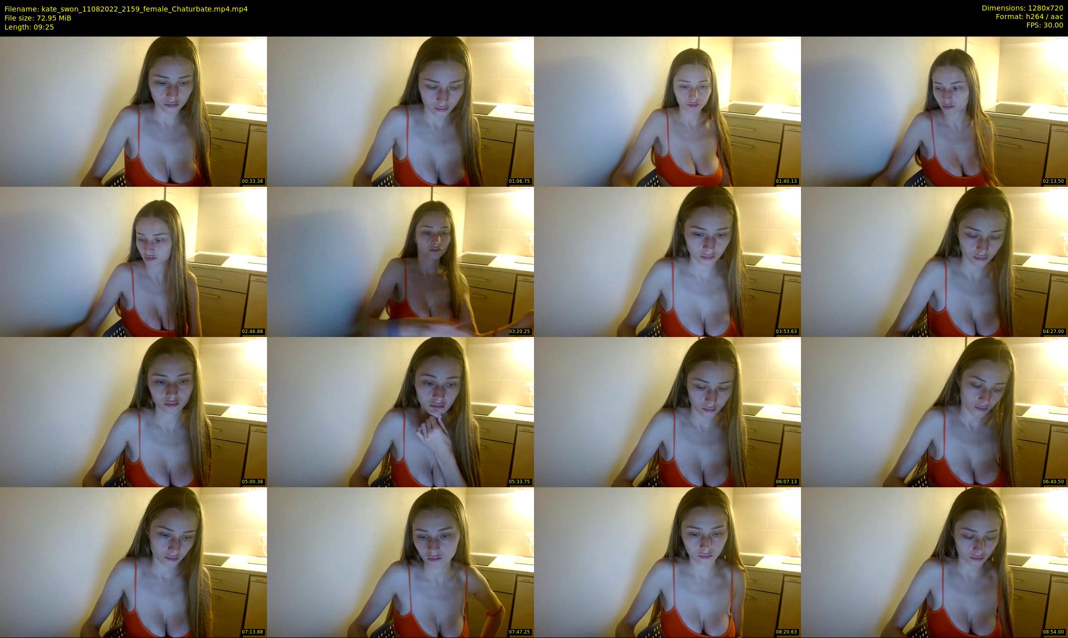 kate_swon — 10 minute Chaturbate female cam show recording, 720p, Aug 11, 2022
