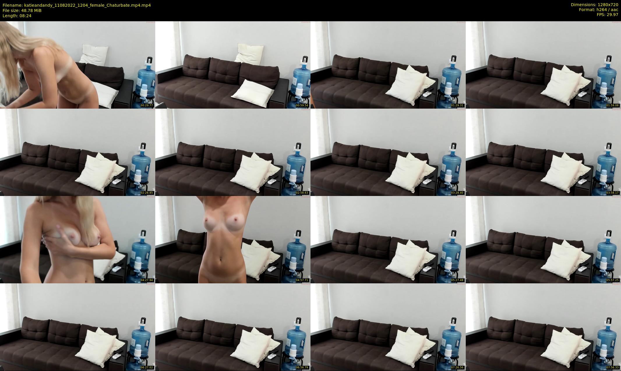katieandandy — 9 minute Chaturbate female cam show recording, 720p, Aug 11, 2022