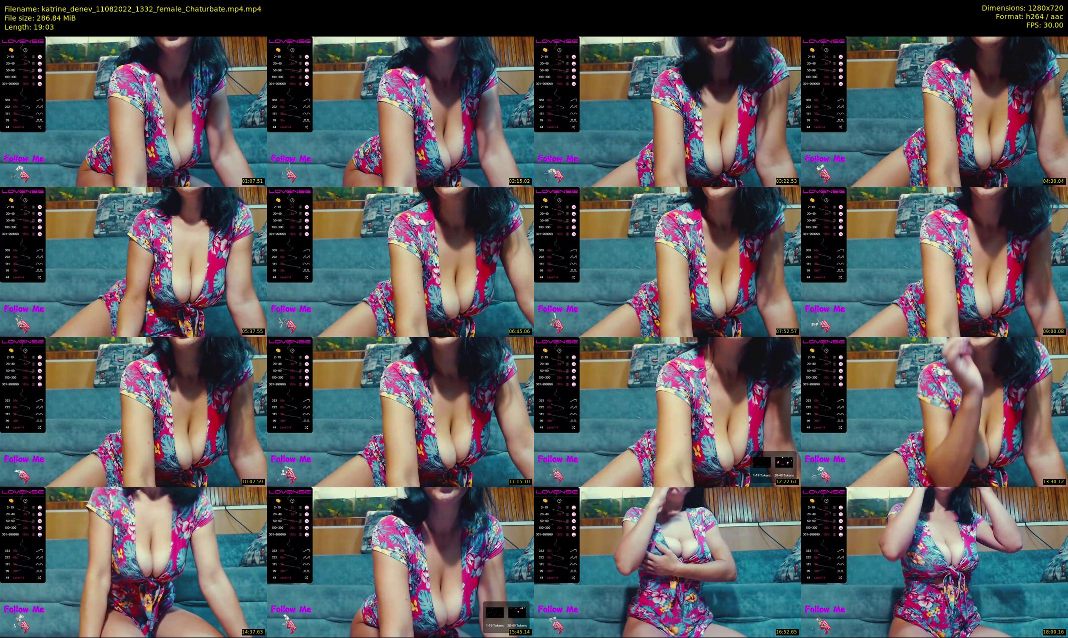 katrine_denev — 20 minute Chaturbate female cam show recording, 720p, Aug 11, 2022