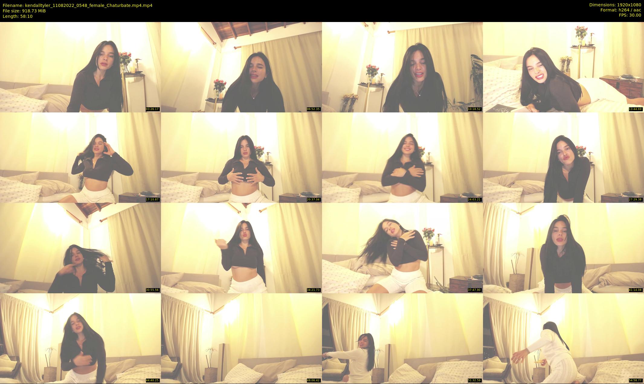 kendalltyler — 59 minute Chaturbate female cam show recording, 1080p, Aug 11, 2022