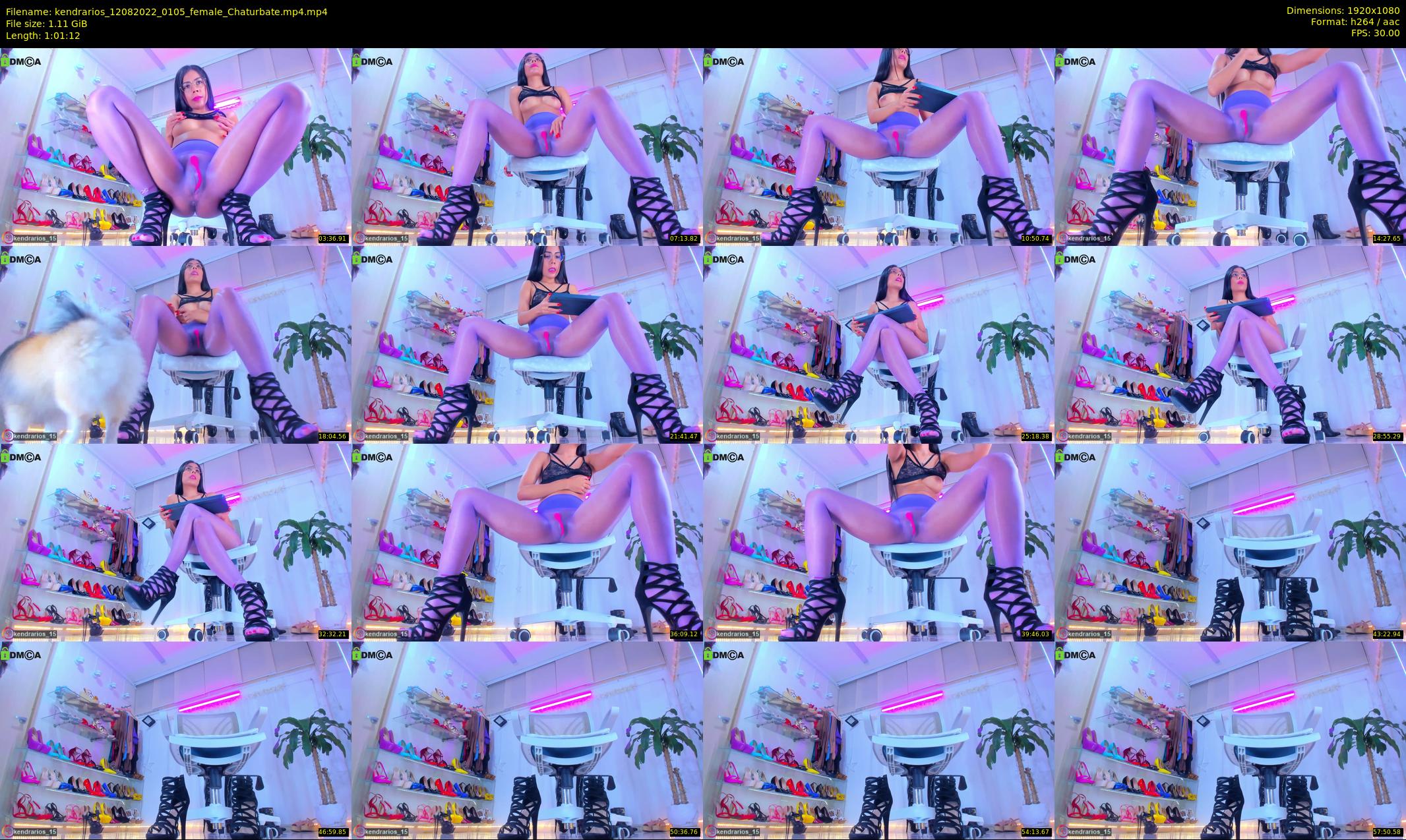 kendrarios — 62 minute Chaturbate female cam show recording, 1080p, Aug 12, 2022